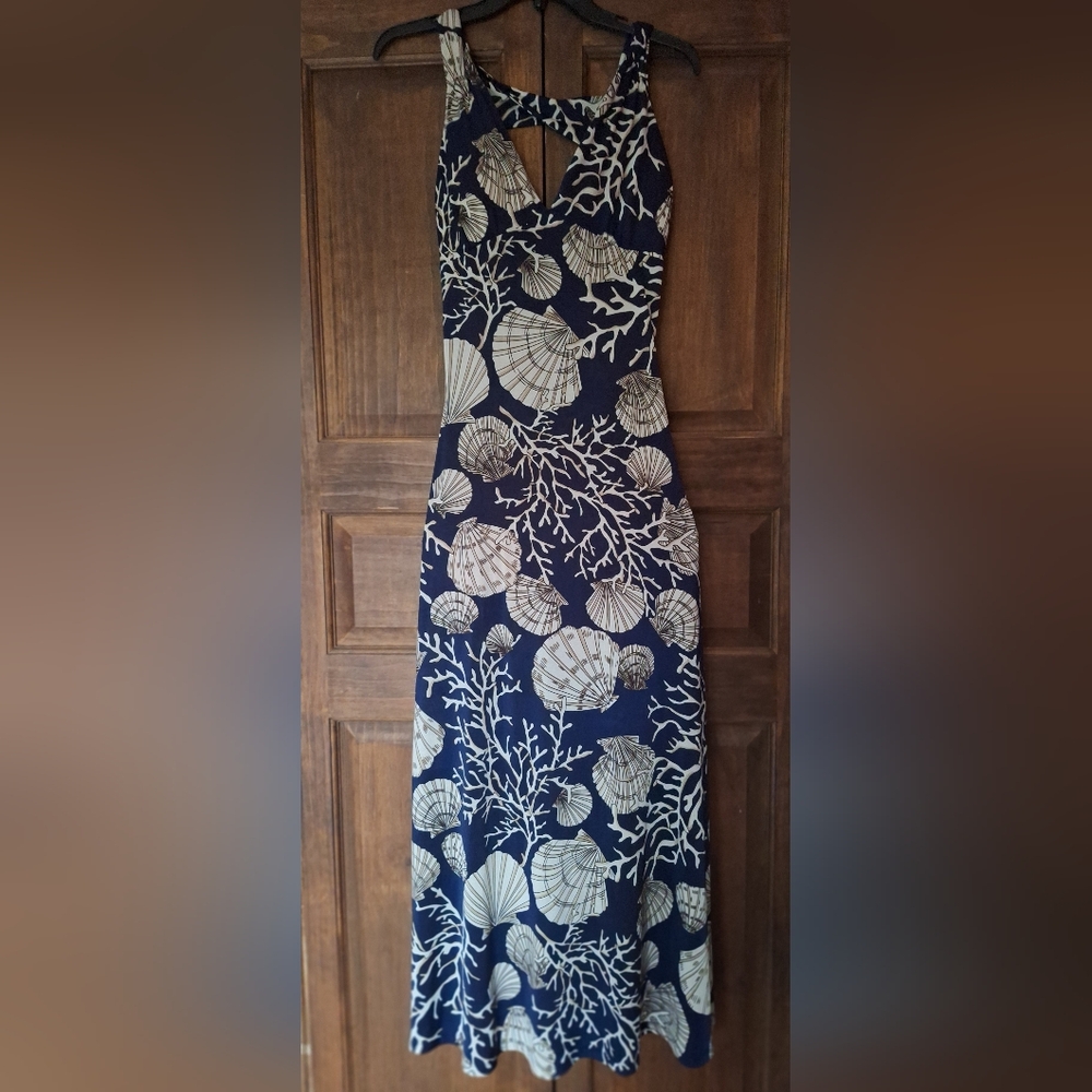 Designer MAXI resort style DRESS Jean-Pierre Klifa Paris